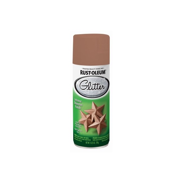 Rust-Oleum Spray Paint Specialty Glitter Rose Gold 10.25 oz Rose Gold 344697 - main
